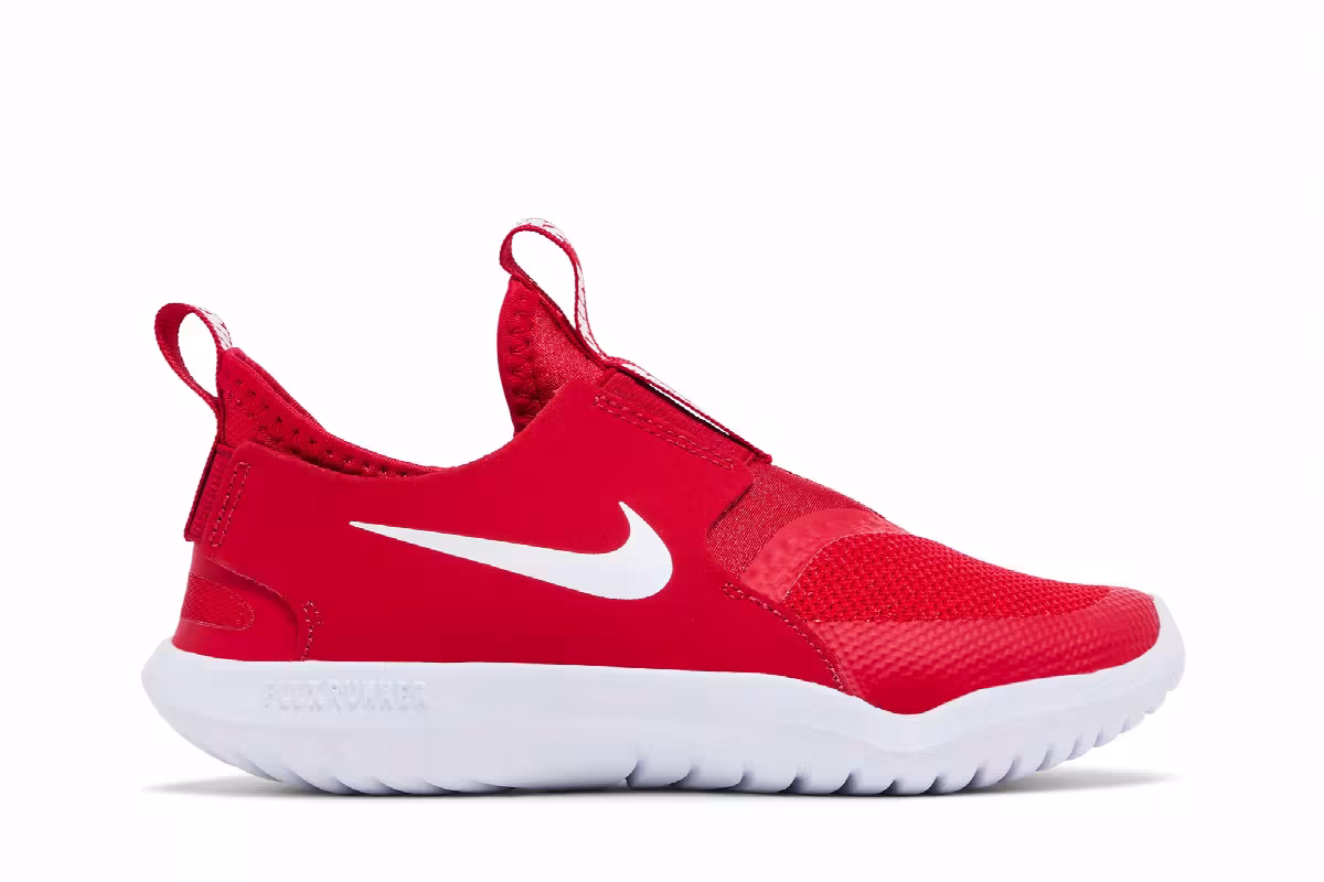 Nike Flex Runner PS University Red White, view 2