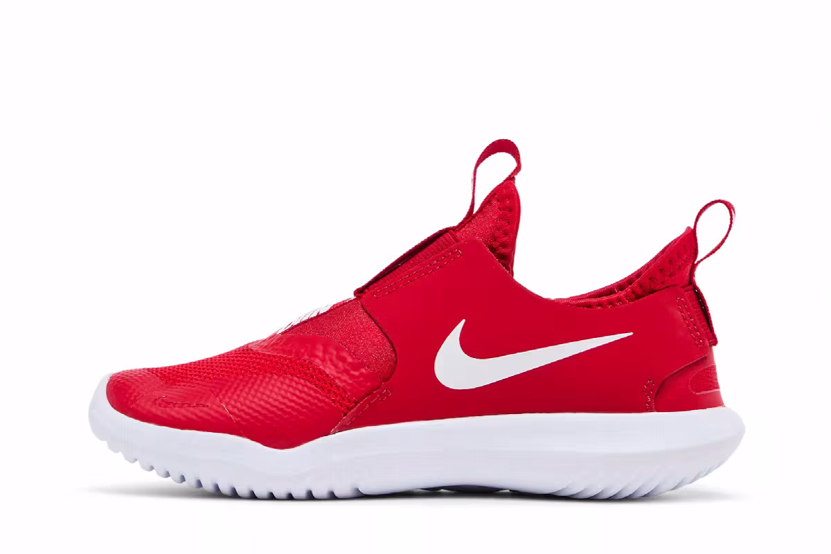 Nike Flex Runner PS University Red White, view 4