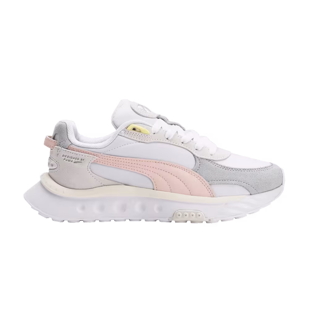 Puma Women's Wild Rider Rollin' Blue Fog White
