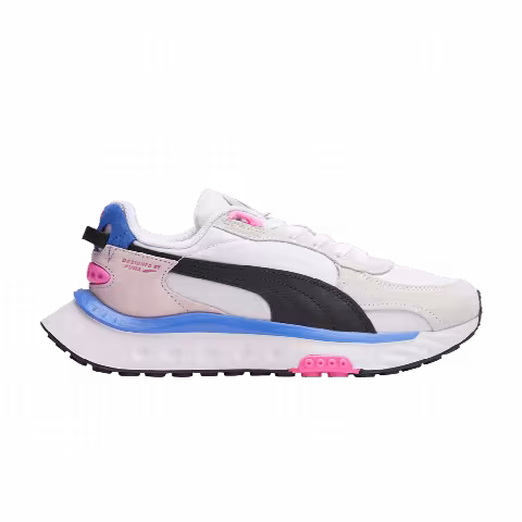 Puma Wmns Wild Rider Rollin' 'White Pink Lady'