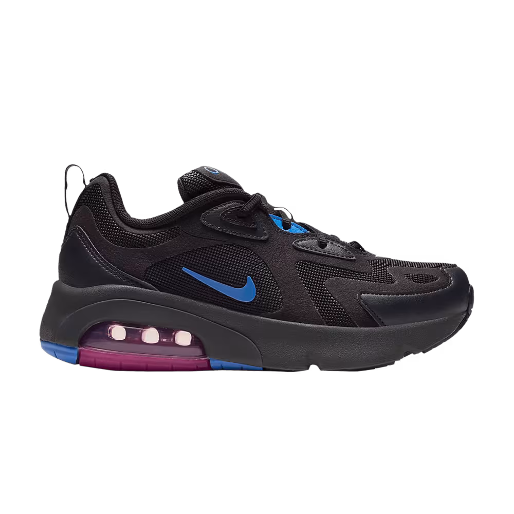 Nike Air Max 200 GS Black Racer Blue