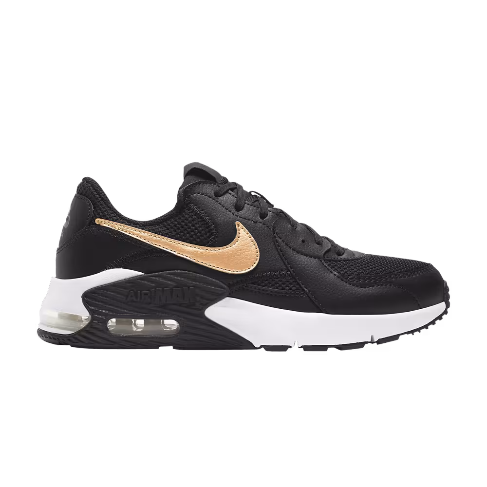 Nike Women's Air Max Excee Black Metallic Gold
