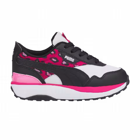 Puma Cruise Rider Jr 'Summer Roar - Beetroot Purple Leopard'