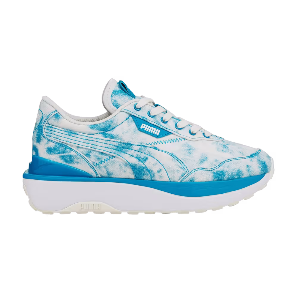 Puma Women's Cruise Rider Tie Dye - Hawaiian Ocean