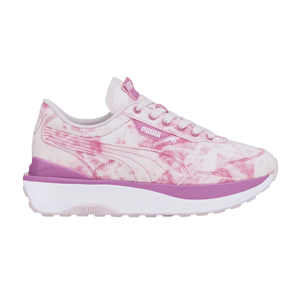 Puma Women's Cruise Rider Tie Dye - Opera Mauve