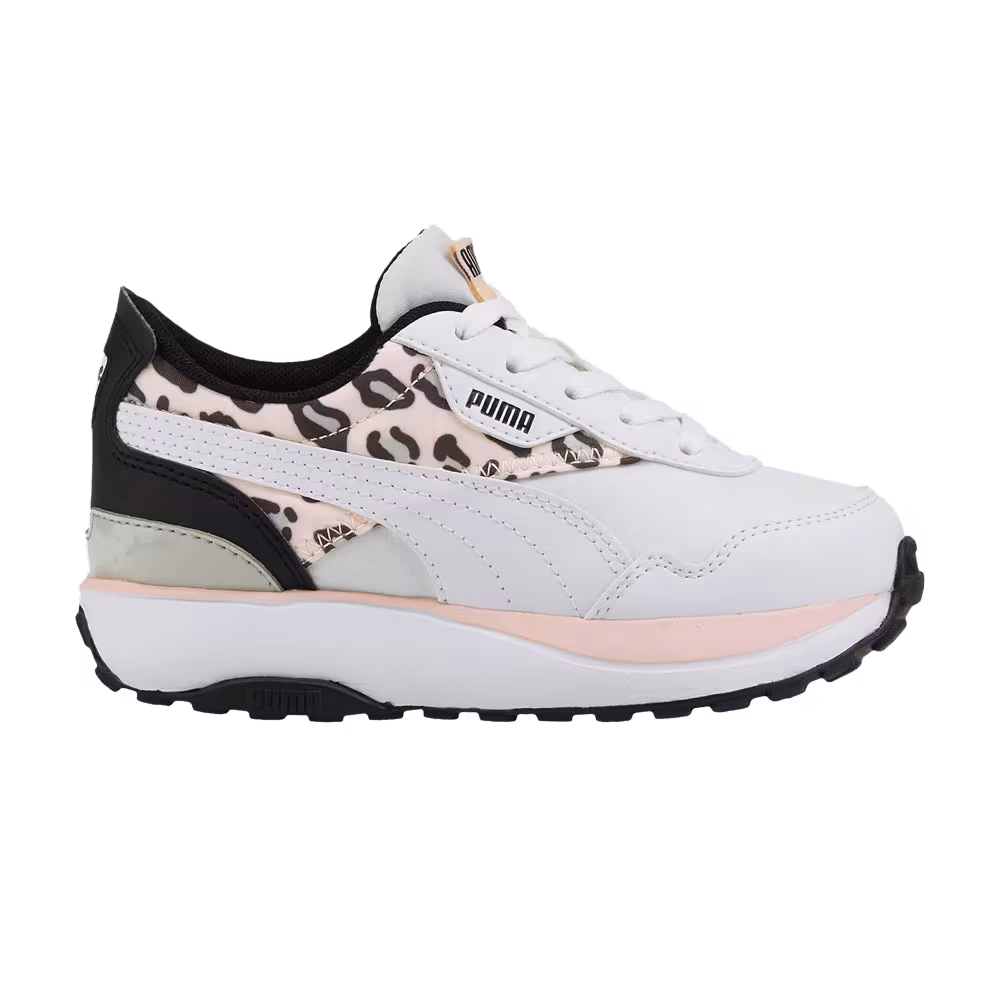 Puma Cruise Rider Jr Summer Roar - Chalk Pink Leopard