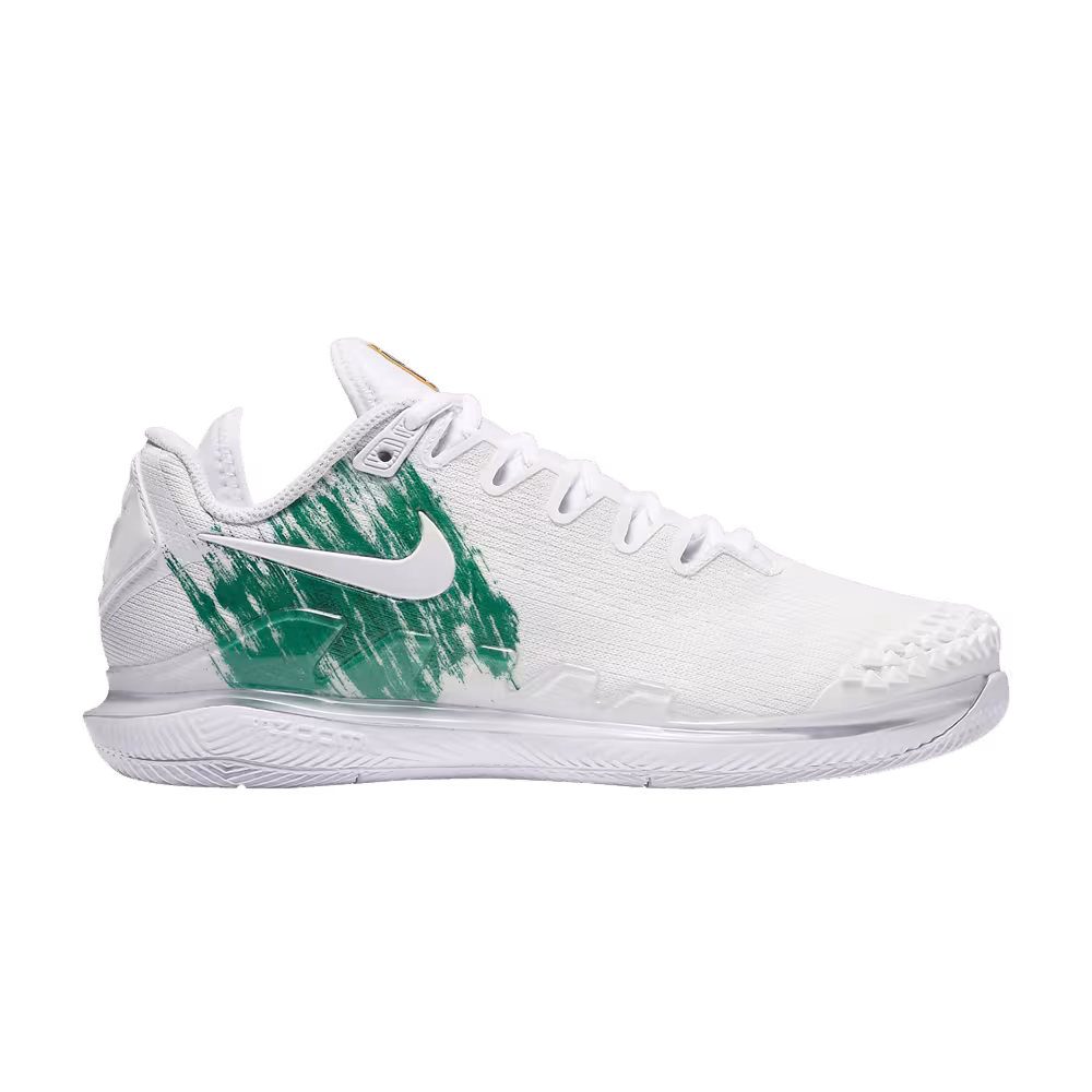 Nike Women's Air Zoom Vapor X Knit White Gorge Green