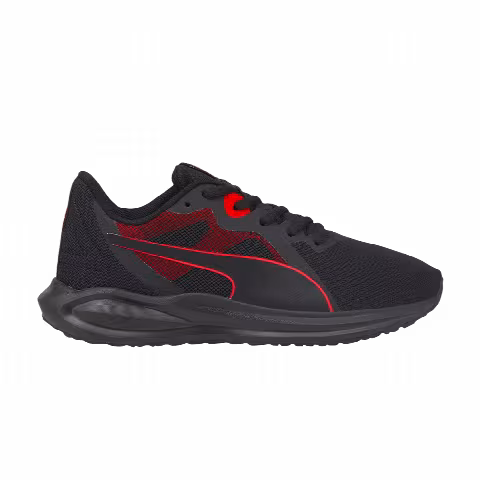 Puma Twitch Runner Jr 'Black High Risk Red'
