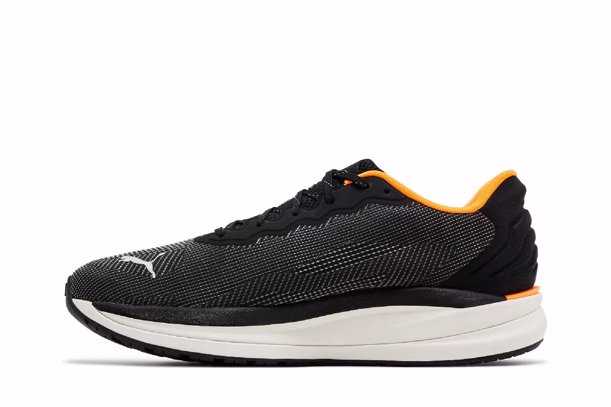 Puma Magnify Nitro WTR Black Orange Glow, view 4