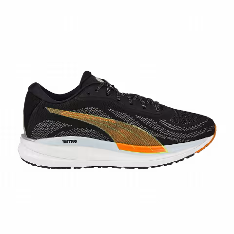 Puma Magnify Nitro Knit 'Black Orange Brick'