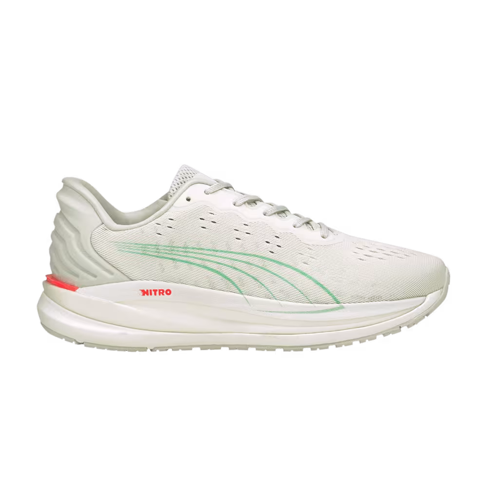 Puma Women's Magnify Nitro Nimbus Cloud Green Glare