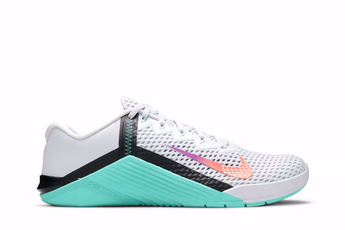 Nike Metcon 6 Football Grey Jade, view 2