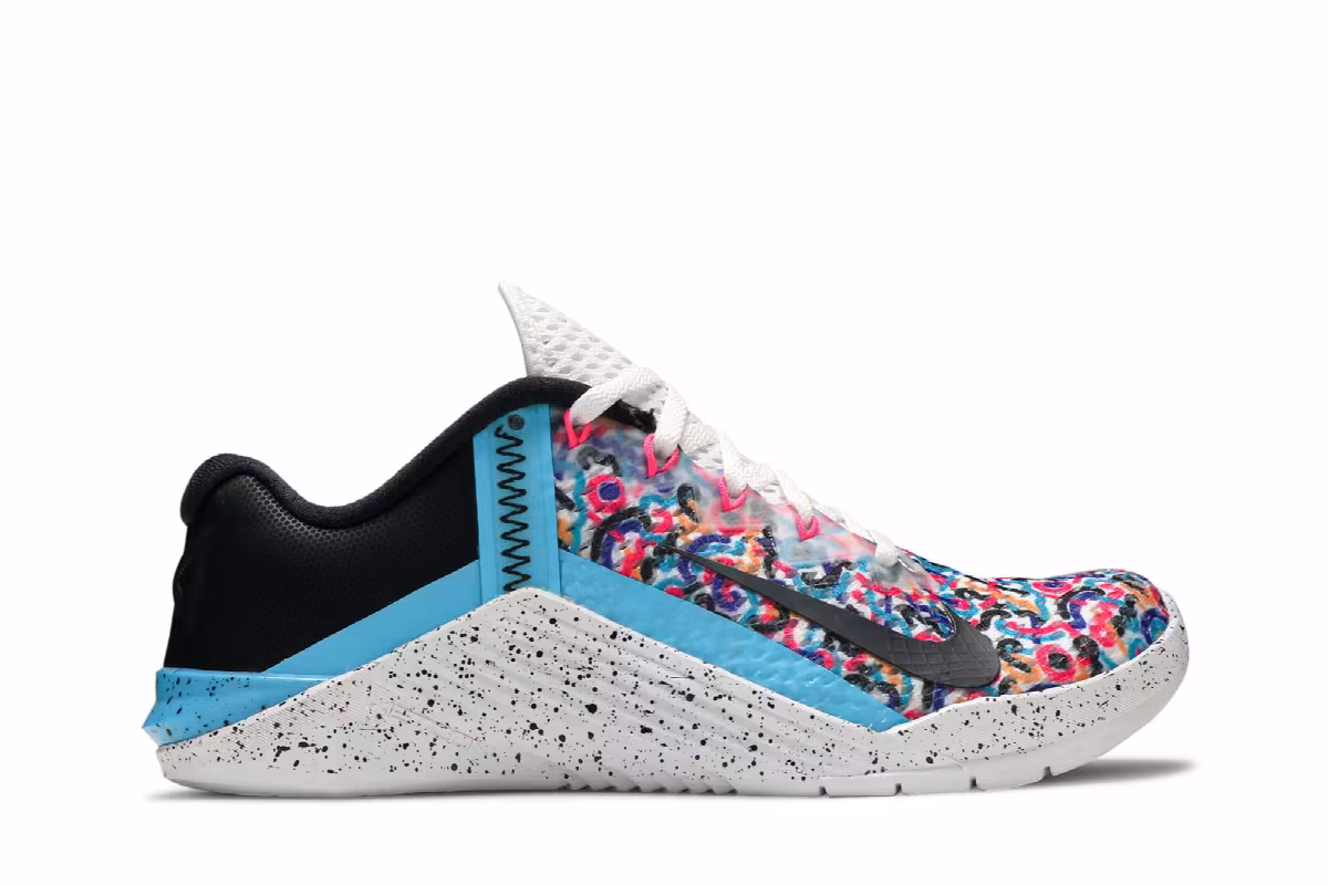 Nike Women's Metcon 6 Multi-Color Speckled, view 2