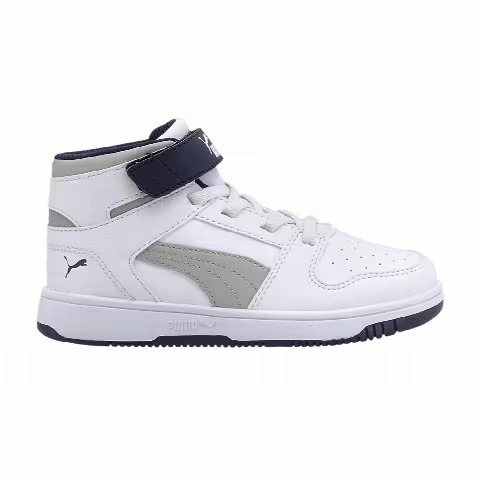 Puma Rebound LayUp Little Kid 'White Peacoat'