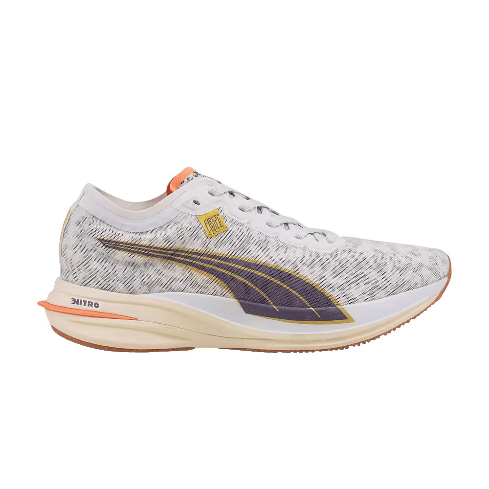 First Mile x Puma Women's Deviate Nitro Nimbus Cloud Dark Slate
