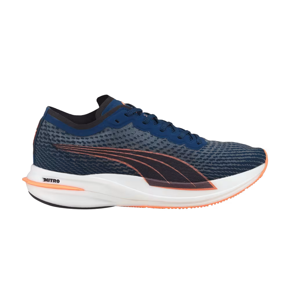 Puma Deviate Nitro Sailing Blue Neon Citrus