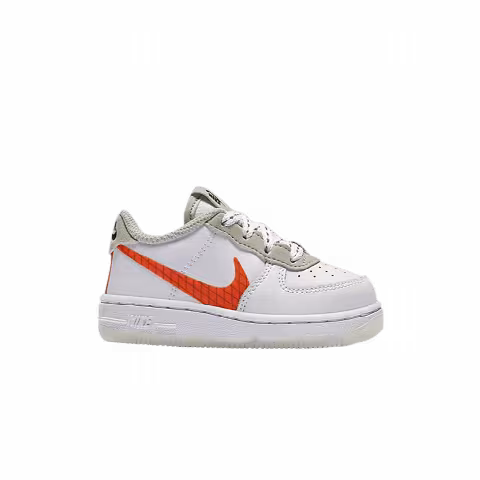 Nike Force 1 LV8 3 TD 'White Total Orange'