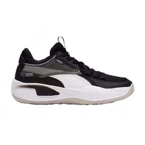 Puma Court Rider Jr 'Black White'