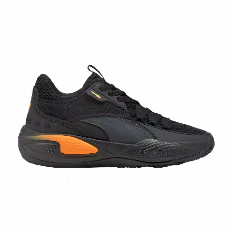 Puma Court Rider 2.0 Pop Jr 'Black Orange Glow'
