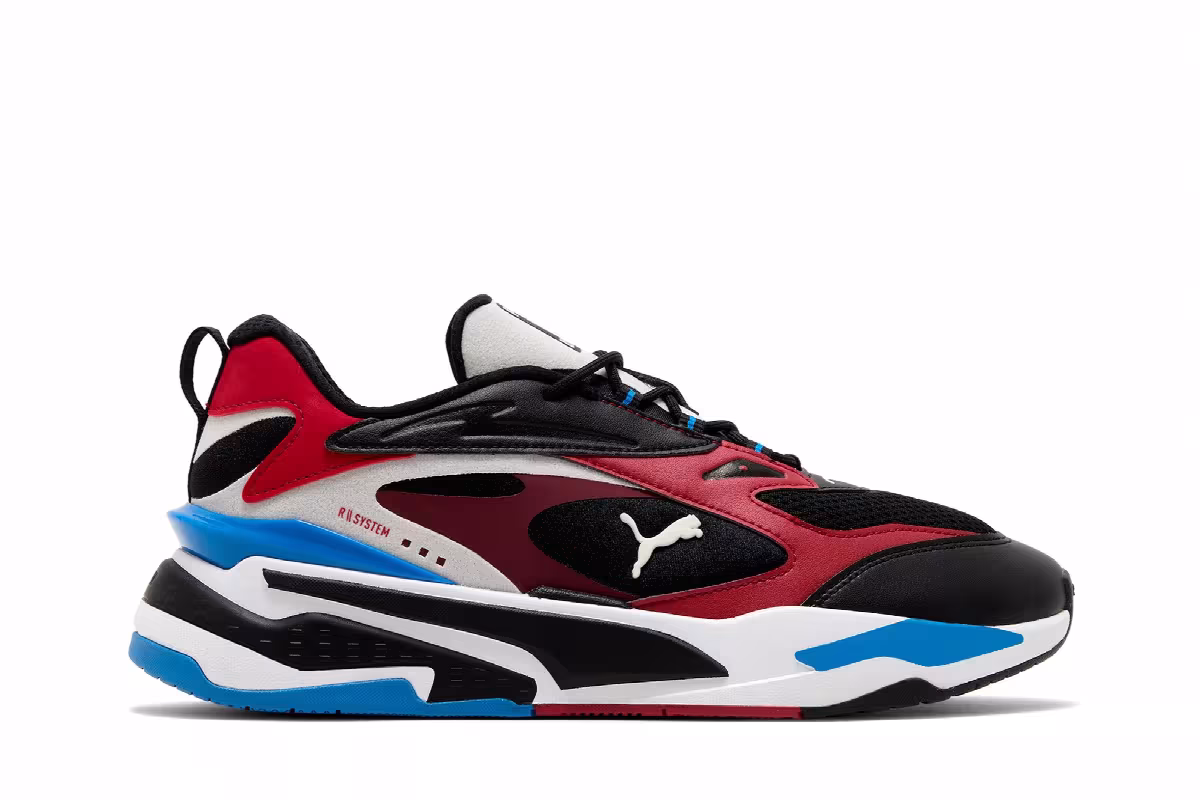 Puma RS-Fast Black Urban Red, view 2