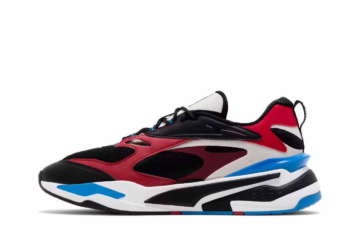 Puma RS-Fast Black Urban Red, view 4