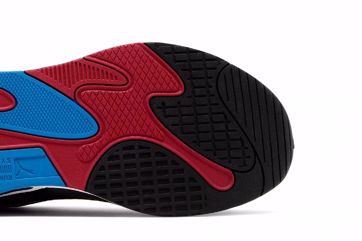 Puma RS-Fast Black Urban Red, view 6