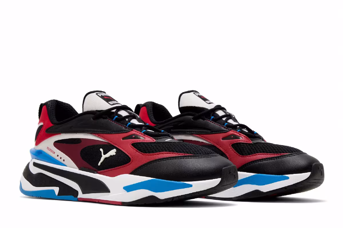 Puma RS-Fast Black Urban Red, view 9