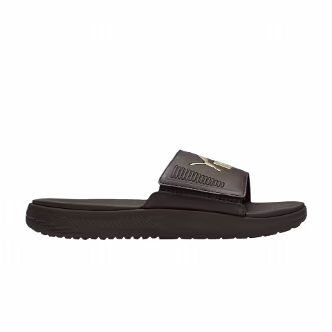 Puma Softride Slide 'Black Team Gold'