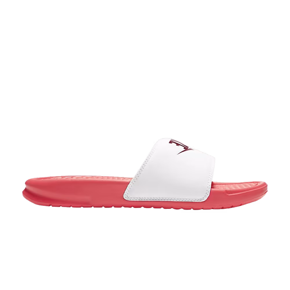Nike Women's JDI Benassi Slides Track Red