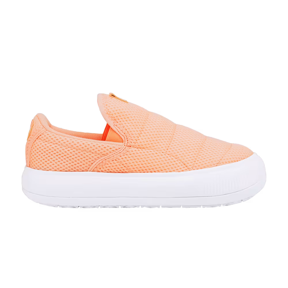 Puma Women's Suede Mayu Slip-On Mono Fizzy Melon