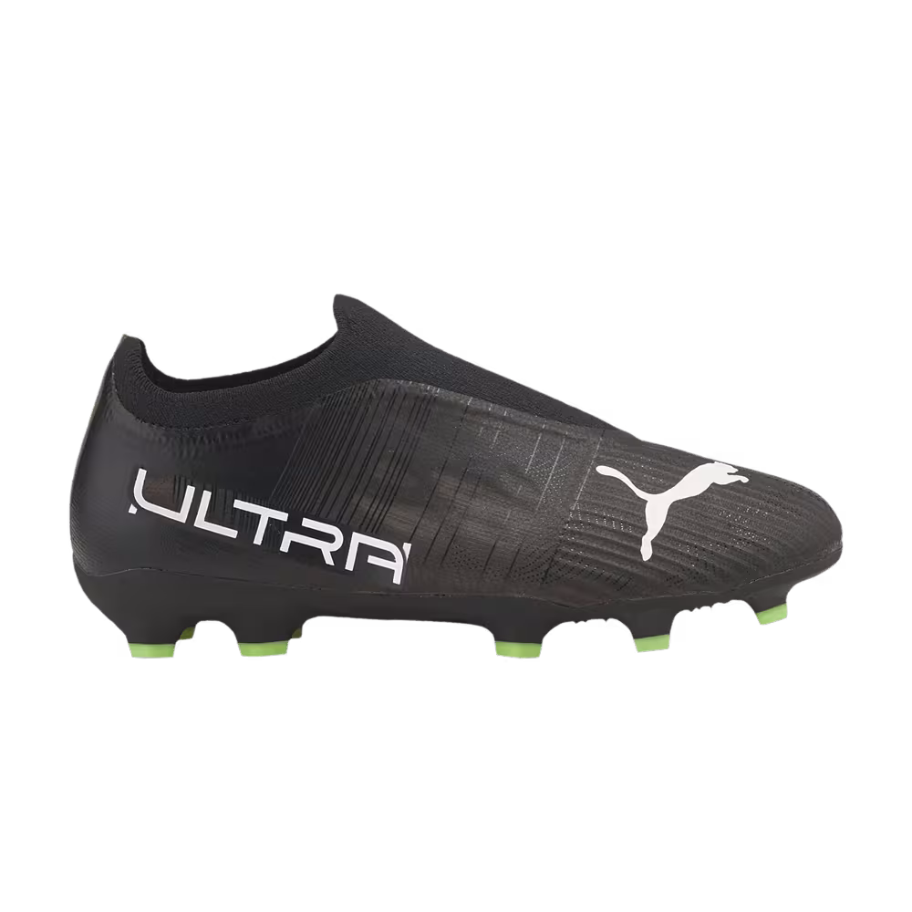 Puma Ultra 3.4 FG AG Jr Black Fizzy Light