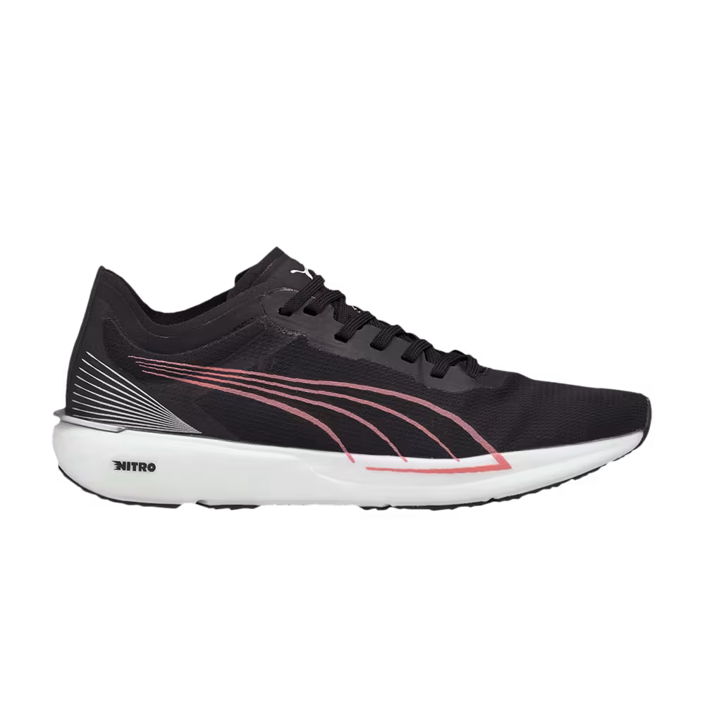 Puma Women's Liberate Nitro Black Elektro Peach