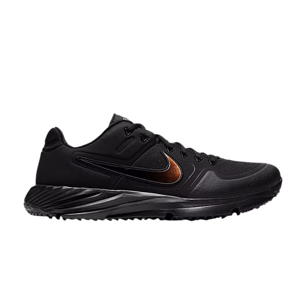 Nike Alpha Huarache Elite 2 Turf Black Dark Grey