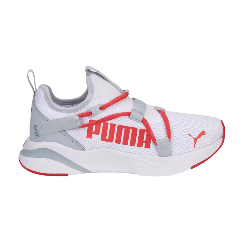Puma SoftRide Rift Pop Big Kid White Salmon