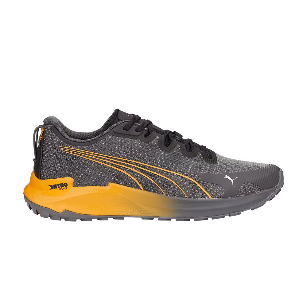 Puma Fast-Trac Nitro Black Orange Brick