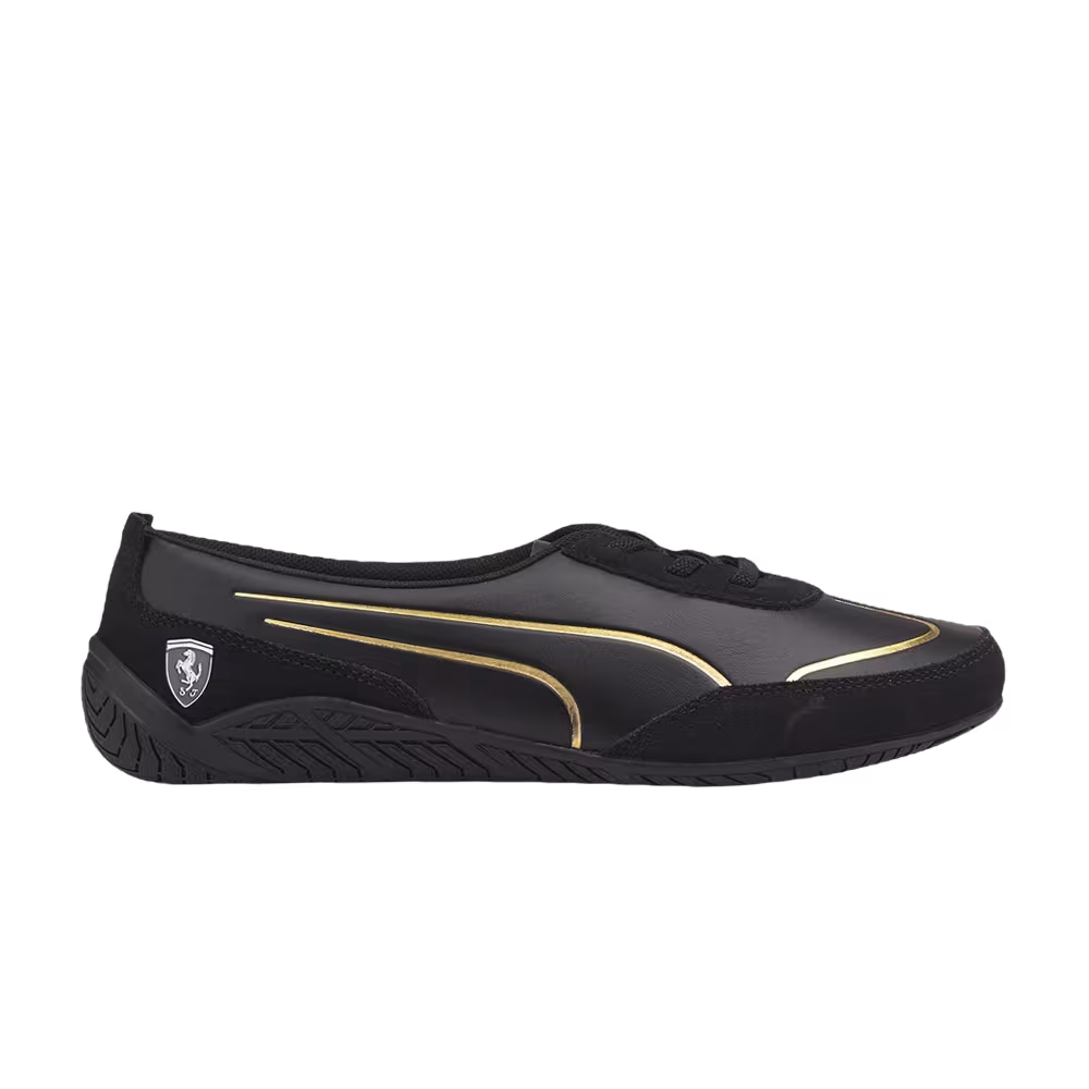 Women's Scuderia Ferrari x Puma Ridge Cat Balle - Black Gold