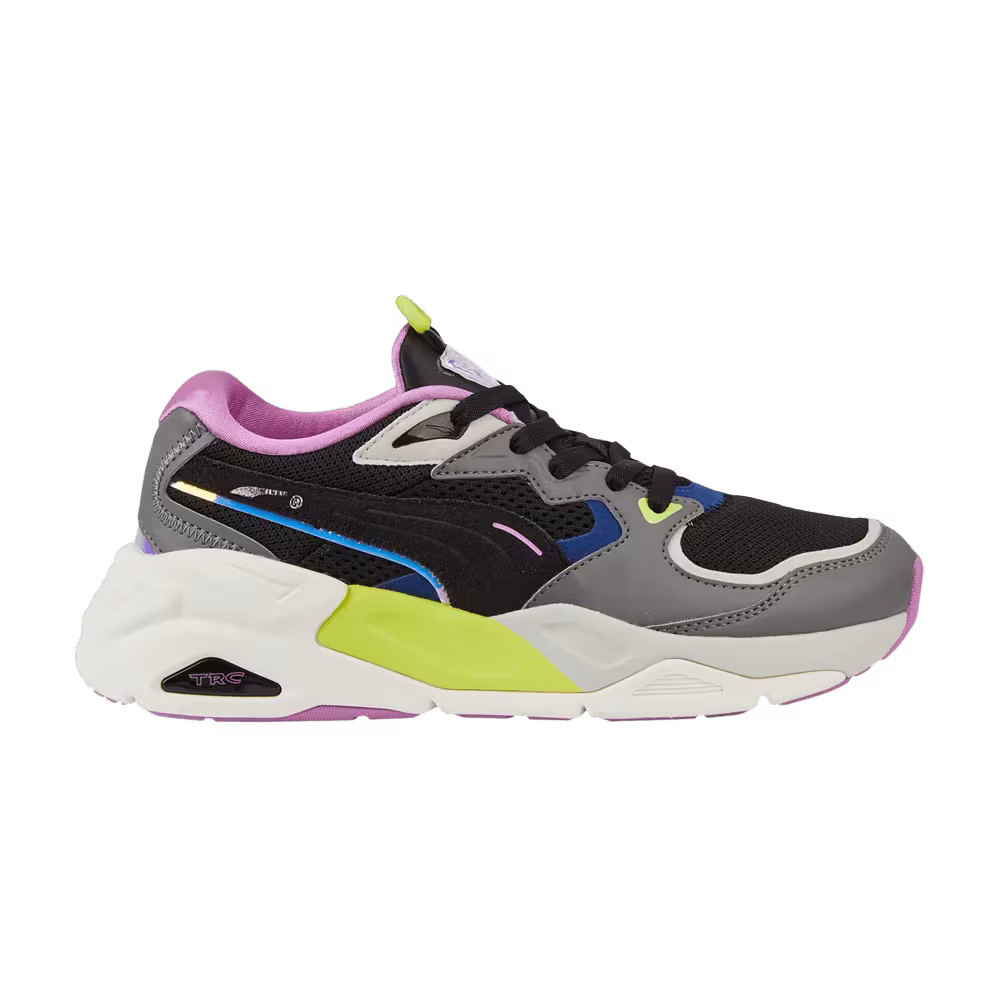 Puma Women's TRC Mira Dimensions Black Castlerock