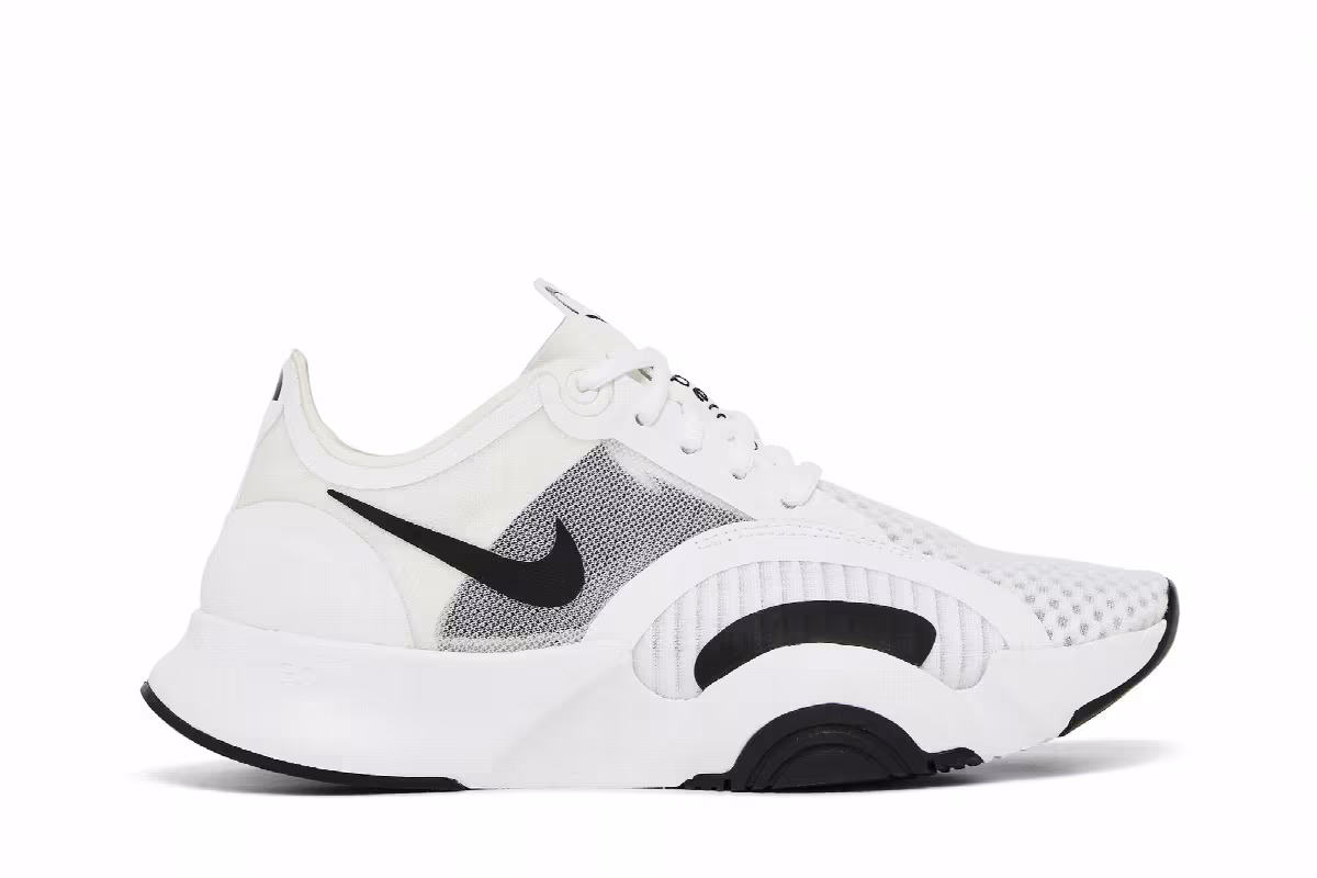 Nike Women's SuperRep Go White Black, view 2