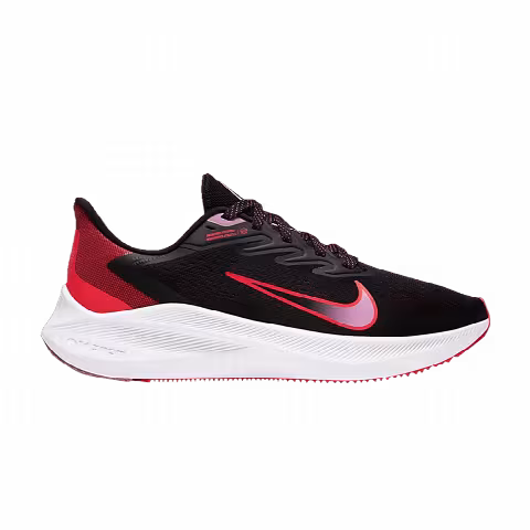 Nike Wmns Air Zoom Winflo 7 'Black Flash Crimson'