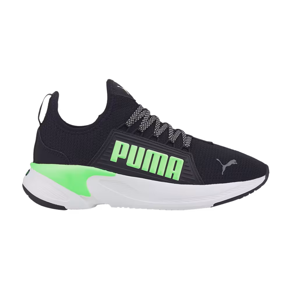 Puma Softride Premier Slip-On Jr Black Fizzy Lime