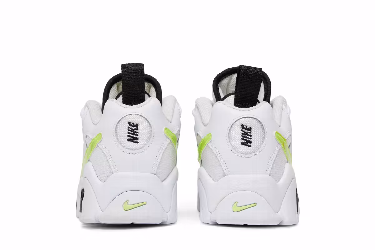 Nike Air Barrage Low GS White Volt, view 7