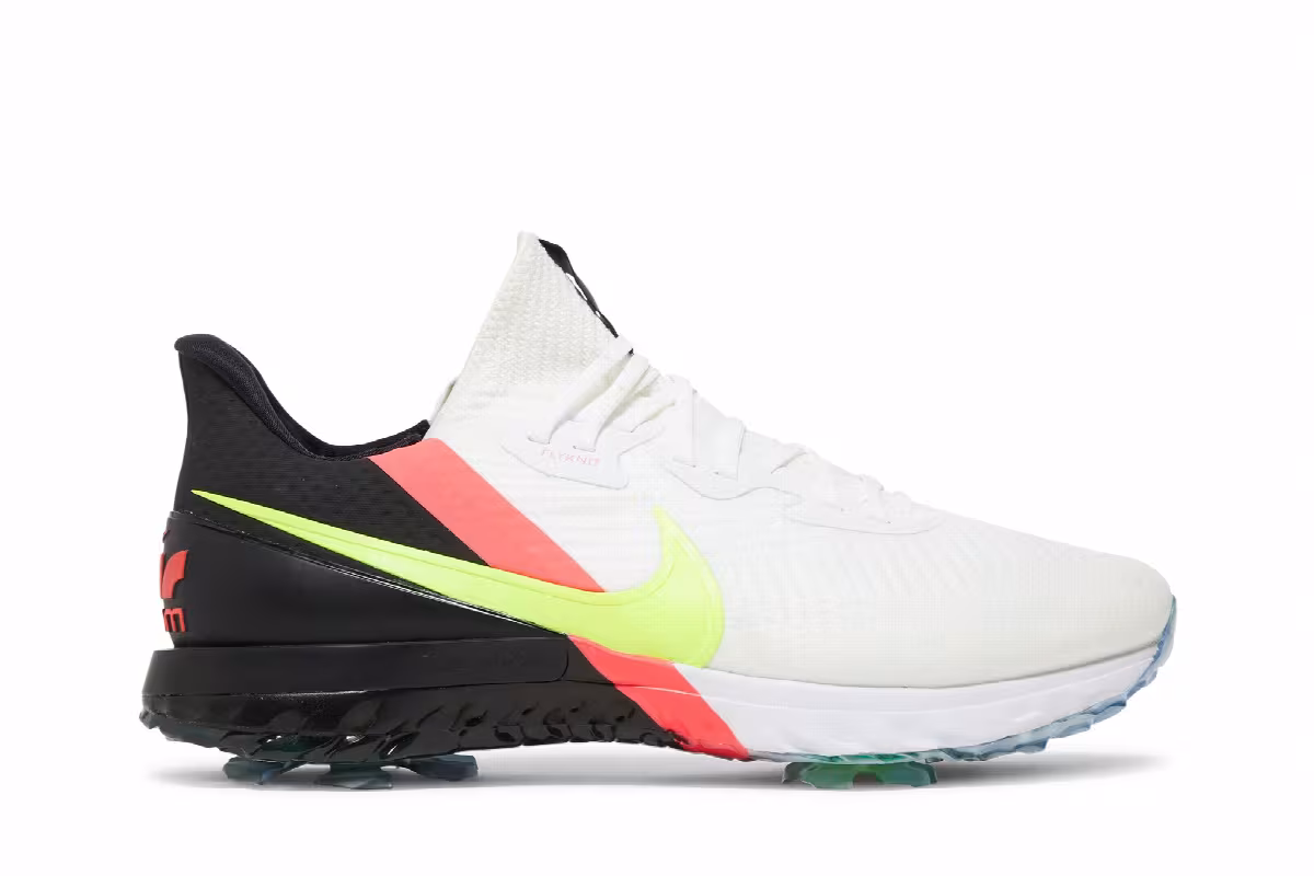 Nike Air Zoom Infinity Tour Wide White Crimson Volt, view 2