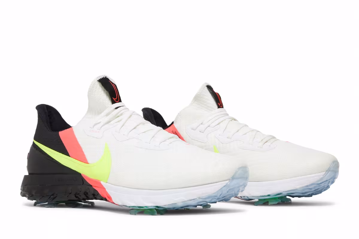 Nike Air Zoom Infinity Tour Wide White Crimson Volt, view 9