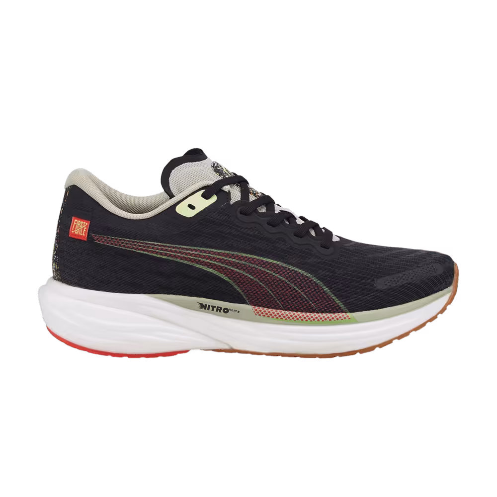 First Mile x Puma Deviate Nitro 2 Black Fizzy Apple