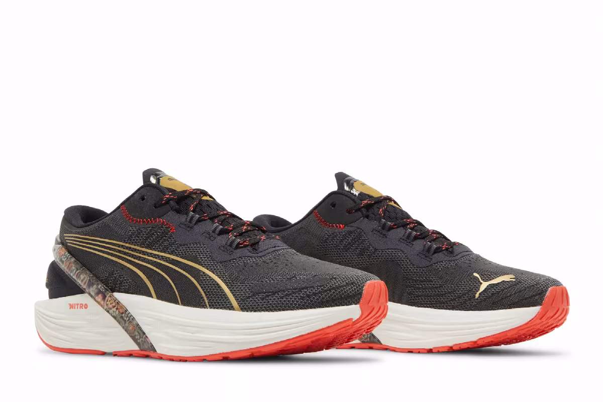 Puma Frida Kahlo x Women's Run XX Nitro Floral - Black, view 9