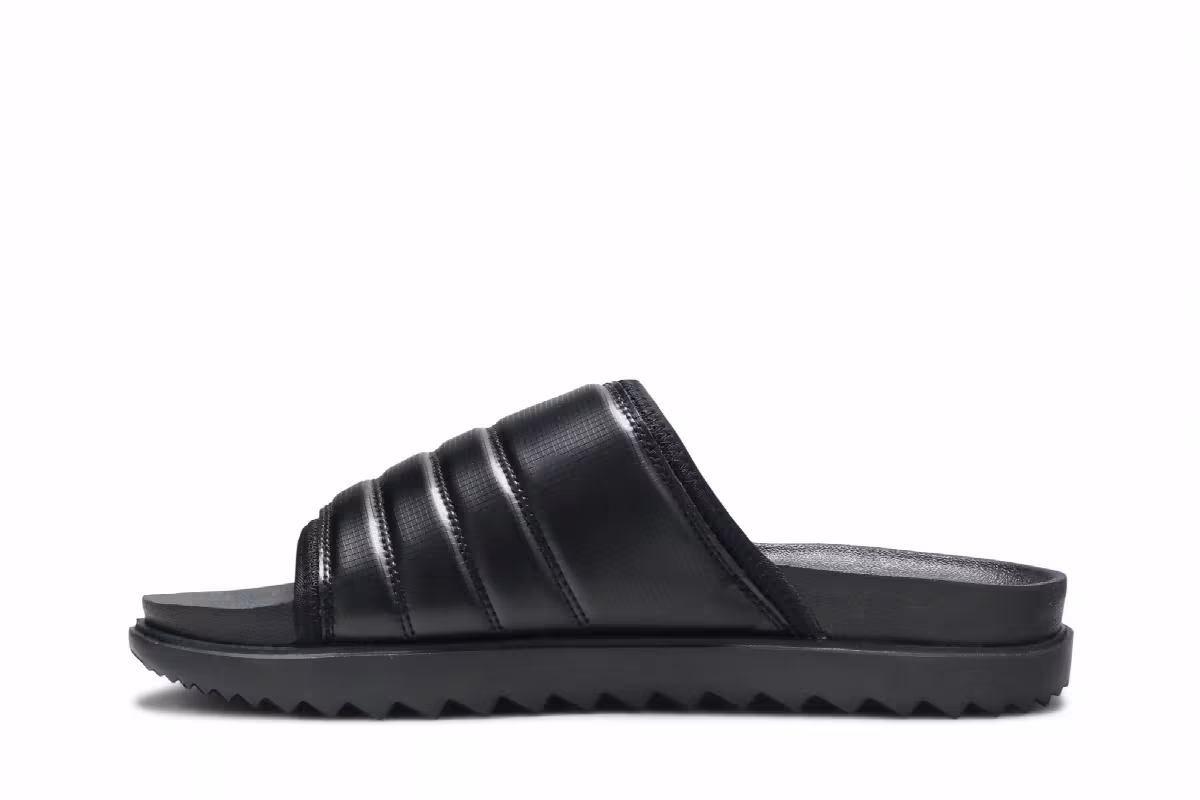 Nike Asuna Slide Triple Black, view 4