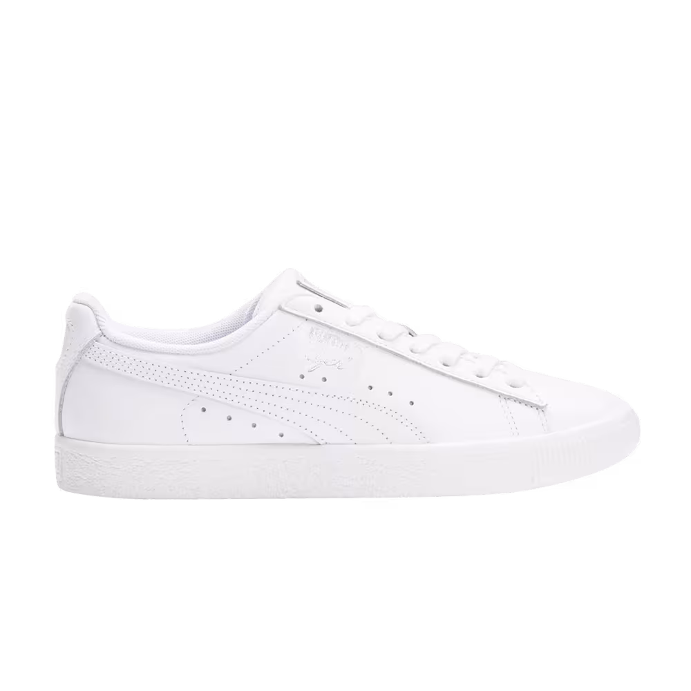 Puma Women's Clyde Core Foil White Silver