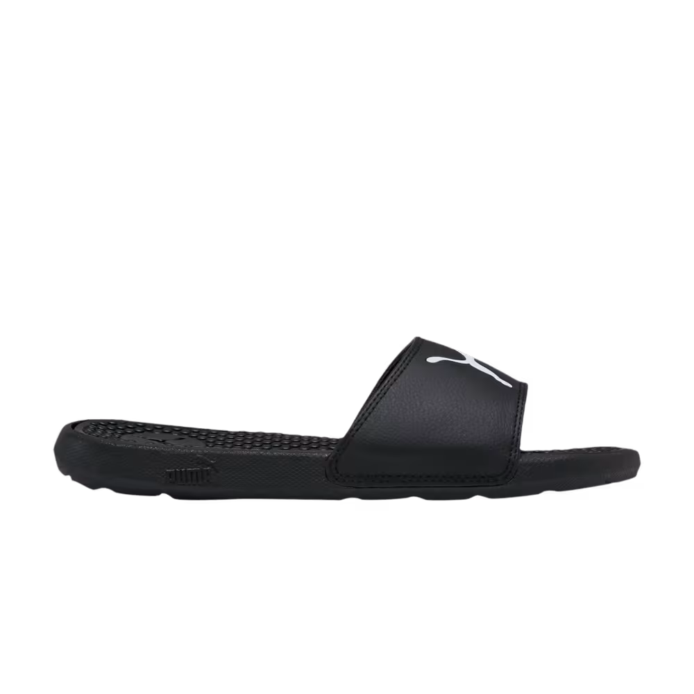 Puma Women's Cool Cat Sport Slide Black White