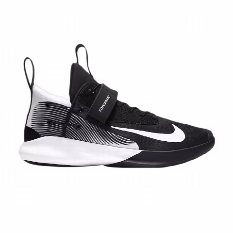Nike Precision 4 FlyEase Extra Wide 'Black White'
