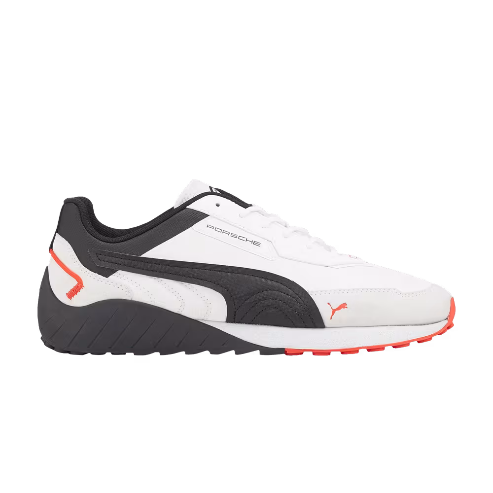 Porsche Legacy x Puma SpeedFusion White Black Firelight